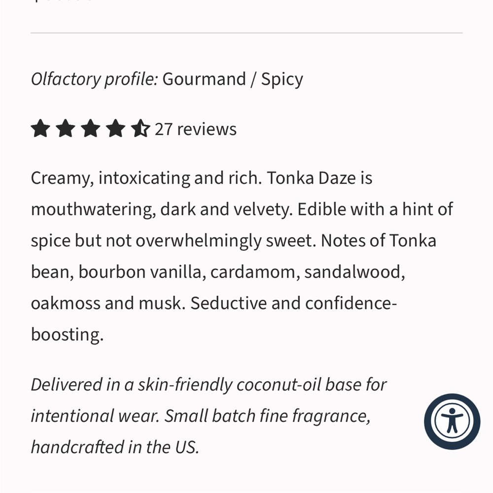 Tonka Daze Perfume Oil - onekind - Picture 5 of 8